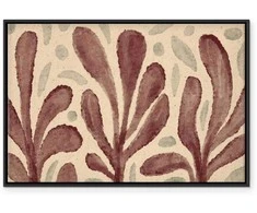 Artgeist Paveikslas - Leaves and spots – large vibrant shapes inspired by Matisse