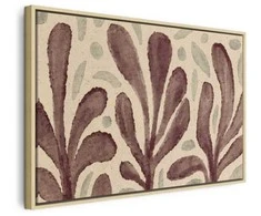 Artgeist Paveikslas - Leaves and spots – large vibrant shapes inspired by Matisse