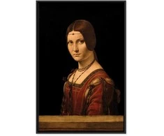 Artgeist Paveikslas - Leonardo da Vinci – Beautiful Ferronière