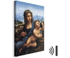 Artgeist Paveikslas - Leonardo da Vinci – Madonna With a Distaff