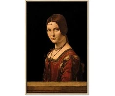 Artgeist Paveikslas - Leonardo da Vinci – Beautiful Ferronière