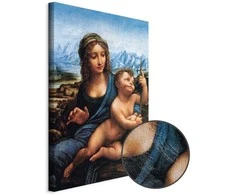 Artgeist Paveikslas - Leonardo da Vinci – Madonna With a Distaff