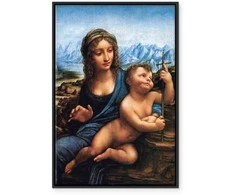 Artgeist Paveikslas - Leonardo da Vinci – Madonna With a Distaff