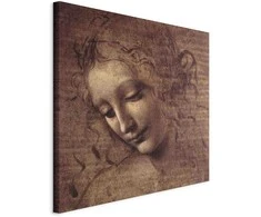Artgeist Paveikslas - Leonardo da Vinci – Head of a Young Woman (Leda)