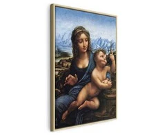 Artgeist Paveikslas - Leonardo da Vinci – Madonna With a Distaff