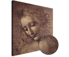 Artgeist Paveikslas - Leonardo da Vinci – Head of a Young Woman (Leda)