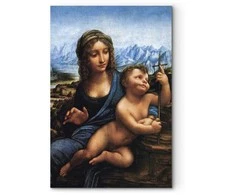 Artgeist Paveikslas - Leonardo da Vinci – Madonna With a Distaff