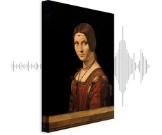Artgeist Paveikslas - Leonardo da Vinci – Beautiful Ferronière
