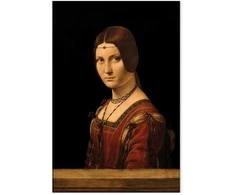 Artgeist Paveikslas - Leonardo da Vinci – Beautiful Ferronière