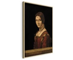 Artgeist Paveikslas - Leonardo da Vinci – Beautiful Ferronière