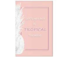 Artgeist Paveikslas - Let's Get Lost in Tropical Paradise (1 Part) Vertical