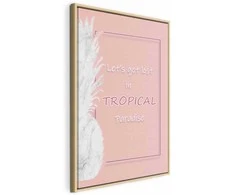 Artgeist Paveikslas - Let's Get Lost in Tropical Paradise (1 Part) Vertical