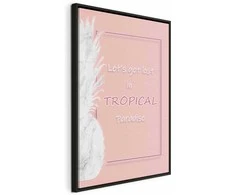 Artgeist Paveikslas - Let's Get Lost in Tropical Paradise (1 Part) Vertical
