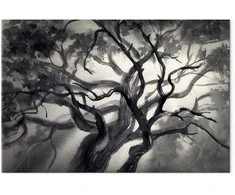 Artgeist Paveikslas - Lighted Branches (1 Part) Wide