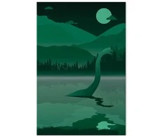 Artgeist Paveikslas - Loch Ness (1 Part) Vertical