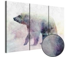 Artgeist Paveikslas - Lonely Bear (3 Parts)