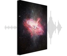Artgeist Paveikslas - Lonely Galaxy (1 Part) Vertical