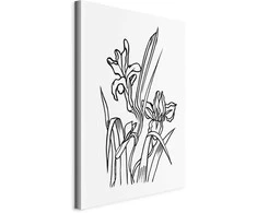 Artgeist Paveikslas - Love Irises (1 Part) Vertical