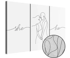 Artgeist Paveikslas - Love Triptych (3 Parts)
