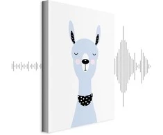 Artgeist Paveikslas - Lovely Llama (1 Part) Vertical