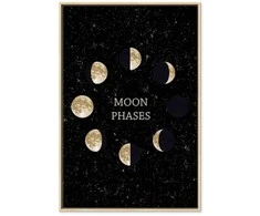 Artgeist Paveikslas - Lunar Cycle (1 Part) Vertical