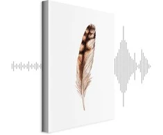 Artgeist Paveikslas - Magic Feather (1 Part) Vertical
