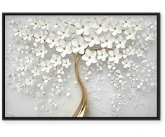 Artgeist Paveikslas - Magic Magnolia (1 Part) Wide