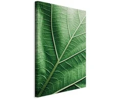 Artgeist Paveikslas - Malachite Leaf (1 Part) Vertical