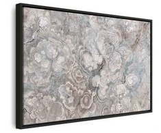 Artgeist Paveikslas - Marble flowers – natural stone structure in pastel colours