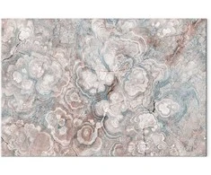 Artgeist Paveikslas - Marble flowers – natural stone structure in pastel colours