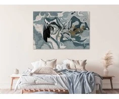 Artgeist Paveikslas - Marbled Reflection (1 Part) Wide