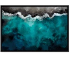 Artgeist Paveikslas - Mėlyna Lagoon (1 Part) Wide
