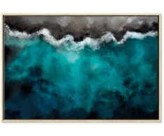 Artgeist Paveikslas - Mėlyna Lagoon (1 Part) Wide