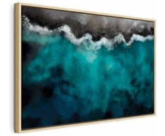 Artgeist Paveikslas - Mėlyna Lagoon (1 Part) Wide