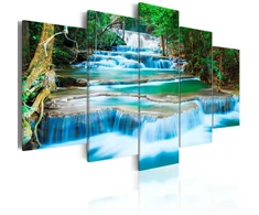 Artgeist Paveikslas - Mėlyna Waterfall in Kanchanaburi, Thailand
