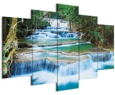 Artgeist Paveikslas - Mėlyna Waterfall in Kanchanaburi, Thailand