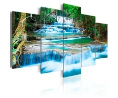 Artgeist Paveikslas - Mėlyna Waterfall in Kanchanaburi, Thailand