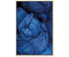 Artgeist Paveikslas - Mėlyna Worsted (1 Part) Vertical