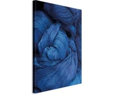 Artgeist Paveikslas - Mėlyna Worsted (1 Part) Vertical