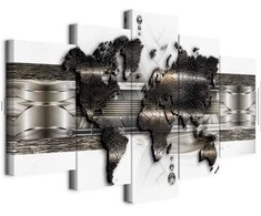 Artgeist Paveikslas - Metal World Map II