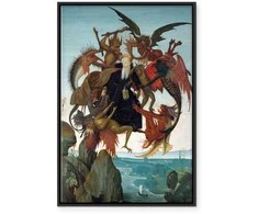 Artgeist Paveikslas - Michelangelo – The Torment of Saint Anthony