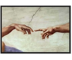 Artgeist Paveikslas - Michelangelo – The Creation of Adam (hands)
