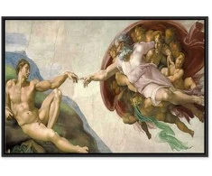 Artgeist Paveikslas - Michelangelo – The Creation of Adam II