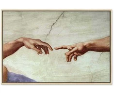 Artgeist Paveikslas - Michelangelo – The Creation of Adam (hands)