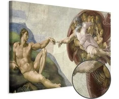 Artgeist Paveikslas - Michelangelo – The Creation of Adam II
