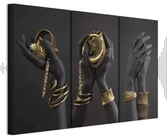 Artgeist Paveikslas - Midass Touch (3 Parts)