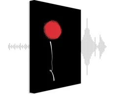 Artgeist Paveikslas - Minimalist Flower (1 Part) Vertical