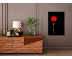 Artgeist Paveikslas - Minimalist Flower (1 Part) Vertical