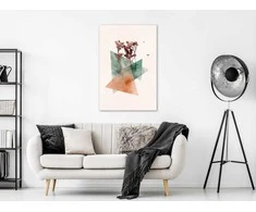Artgeist Paveikslas - Modernist Flower (1 Part) Vertical
