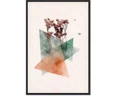 Artgeist Paveikslas - Modernist Flower (1 Part) Vertical